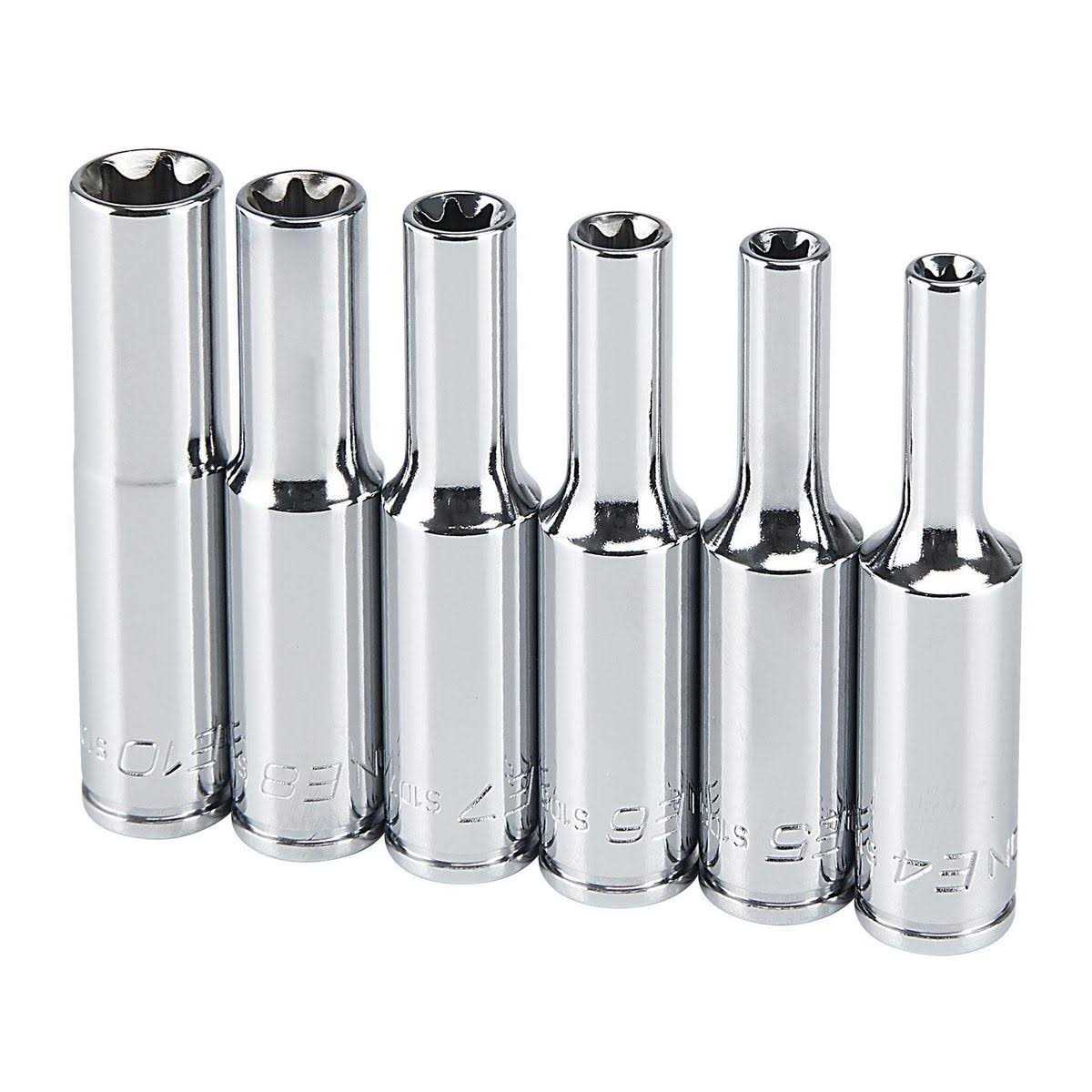 1/4 in. Drive E-TORX Socket Set T254415