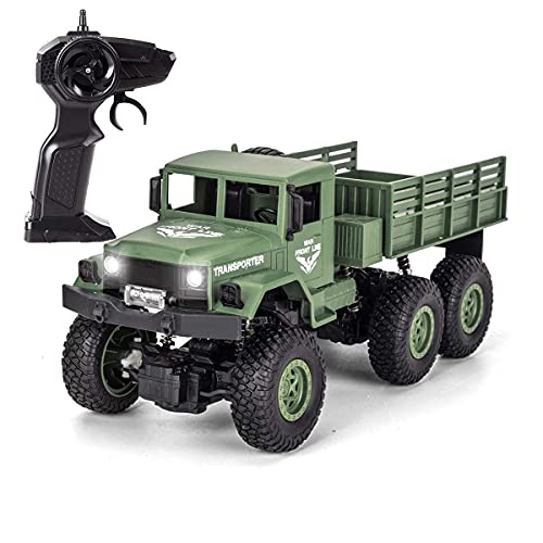 RC Military Truck 4WD 1:18 Scale Remote Control Car W604