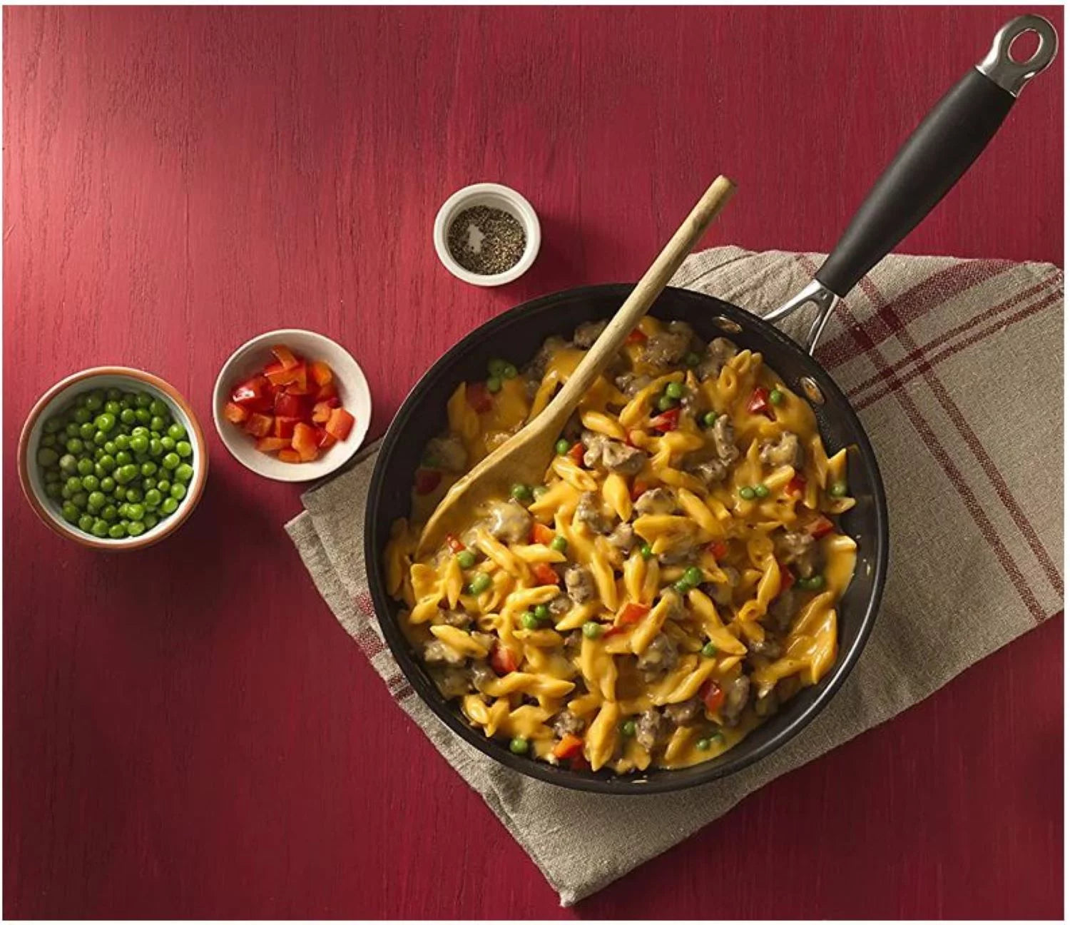 4.8 oz Box Deluxe Cheesesteak Pasta & Sauce Mix, Quantity of 12 N16931