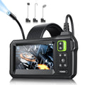 Endoscope Camera with 4.3" IPS Screen, 1920P HD, 16.4FT Semi-Rigid Cord, IP67 Waterproof (Orange) B36321