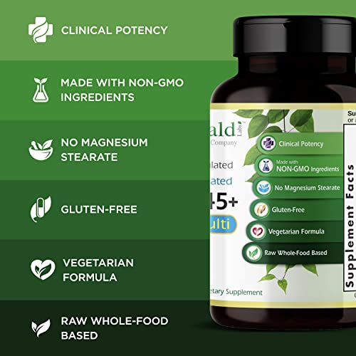 30 Vegetable Capsules Gluten-Free Men's 45+ Multi Q291090