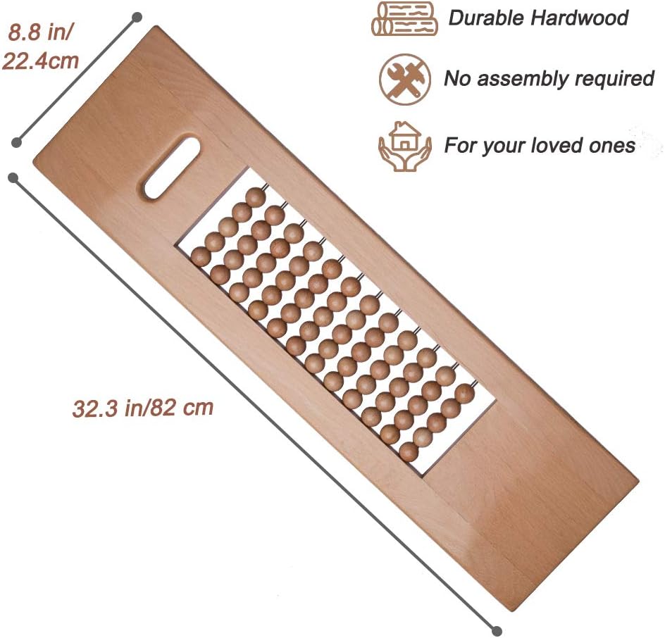 32.3" x 8.8" Heavy Duty Wooden Transfer Board U9658