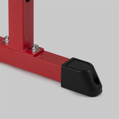 Short Power Rack with Pull Up Bar, Pin and Pipe Safeties, J-Hooks H11317