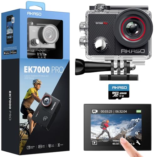 4K30fps Action Camera with Touch Screen Waterproof V350613