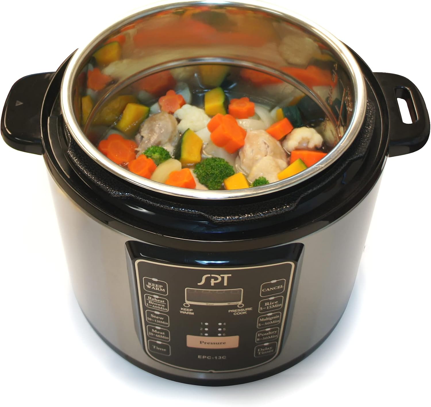6.5-Quart Stainless Steel Electric Pressure Cooker G401