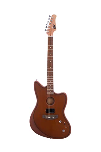 Satin Brown Hollow-Body Electric Guitar A631258