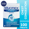 12 Hour Chest Congestion Relief Tablets, 100 Tablets R393