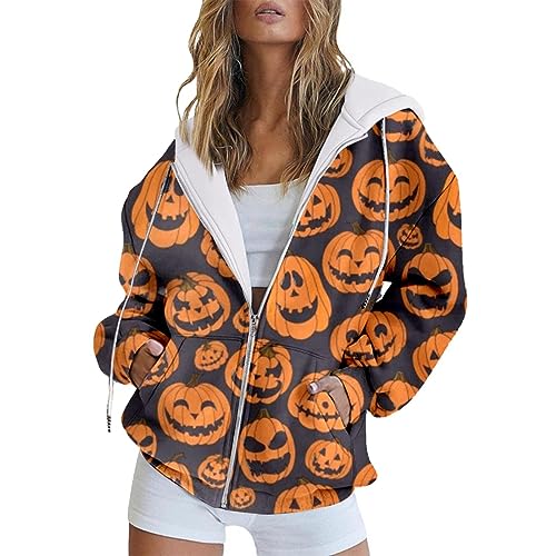 Oversized Fleece Zip Up Hoodie Q201187