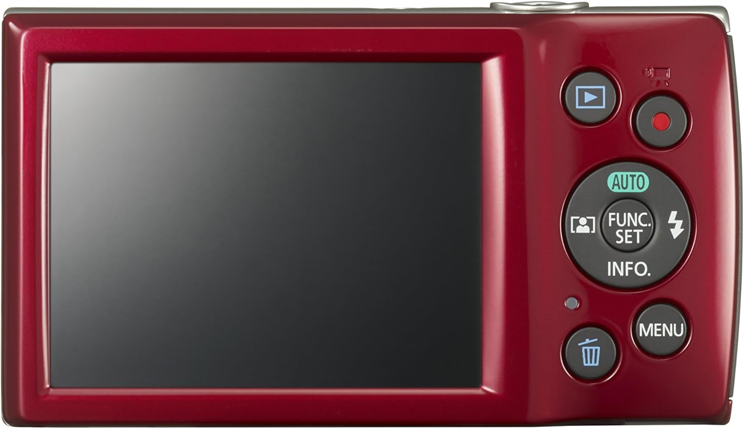 Red Digital Camera with Image Stabilization Q361