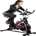 Exercise Stationary Bike with LCD Monitor V2476
