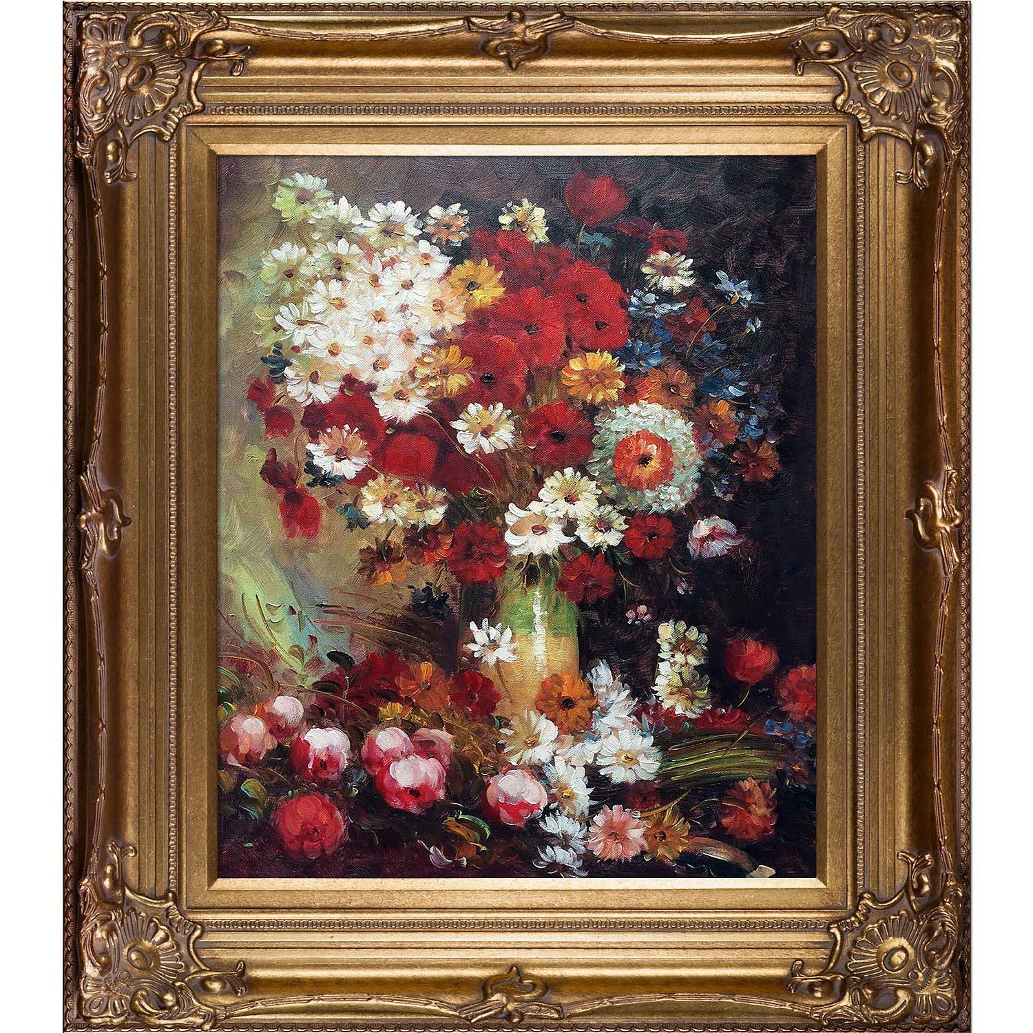 Bronze Hand Painted Oil Reproduction L17734