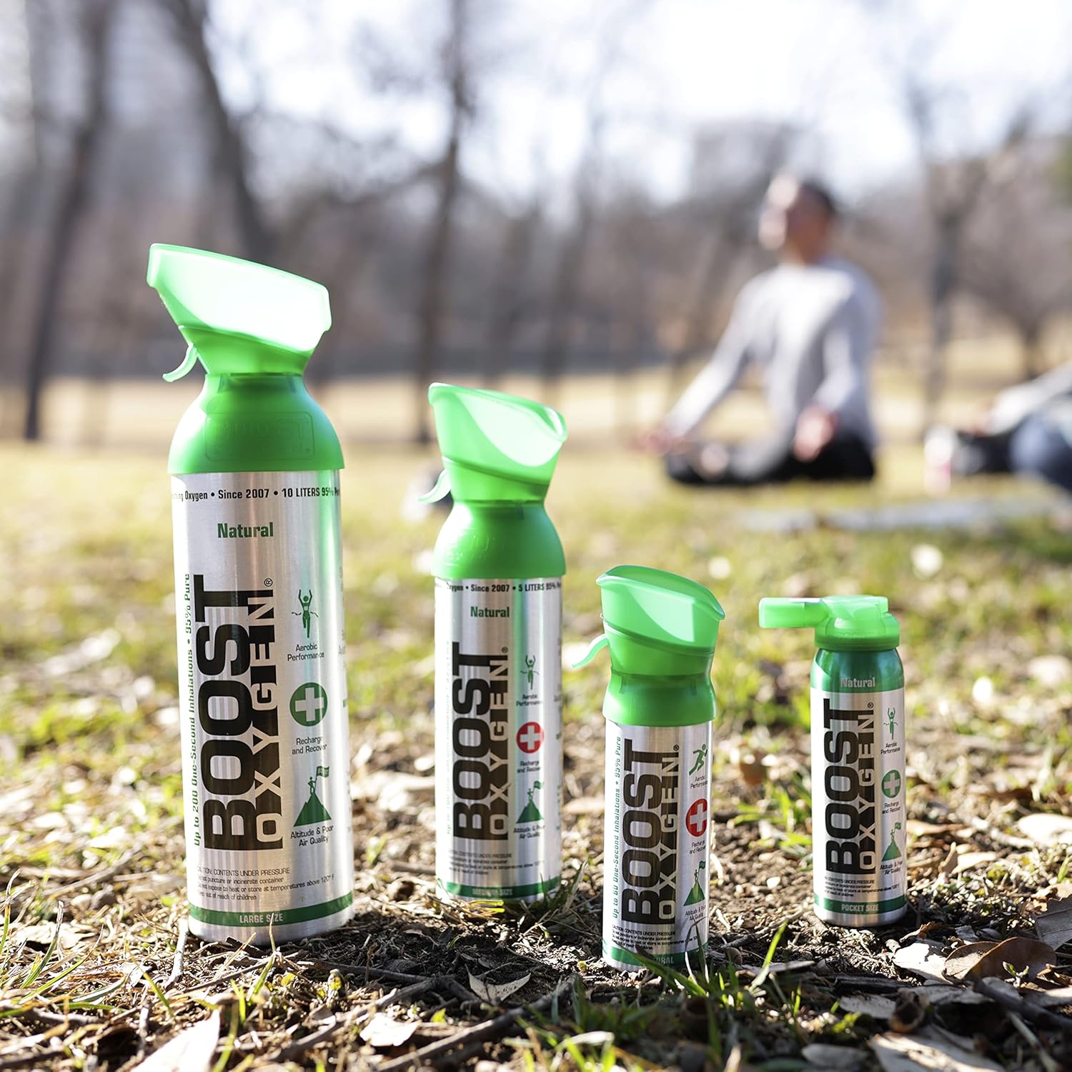 2-Liter Natural Oxygen Canister Bottle (7 Pack) B967