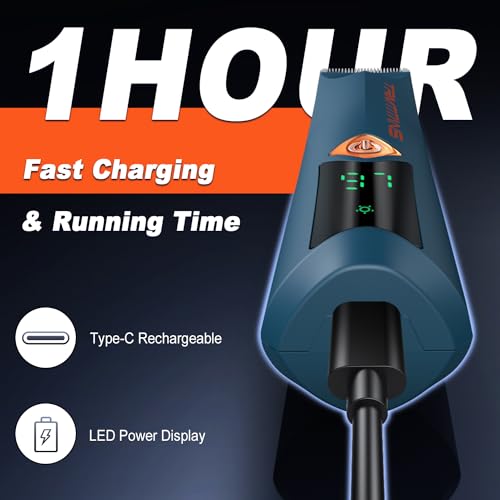 2-in-1 Electric Body Hair Trimmer with 2 Replaceable Ceramic Blades I4723