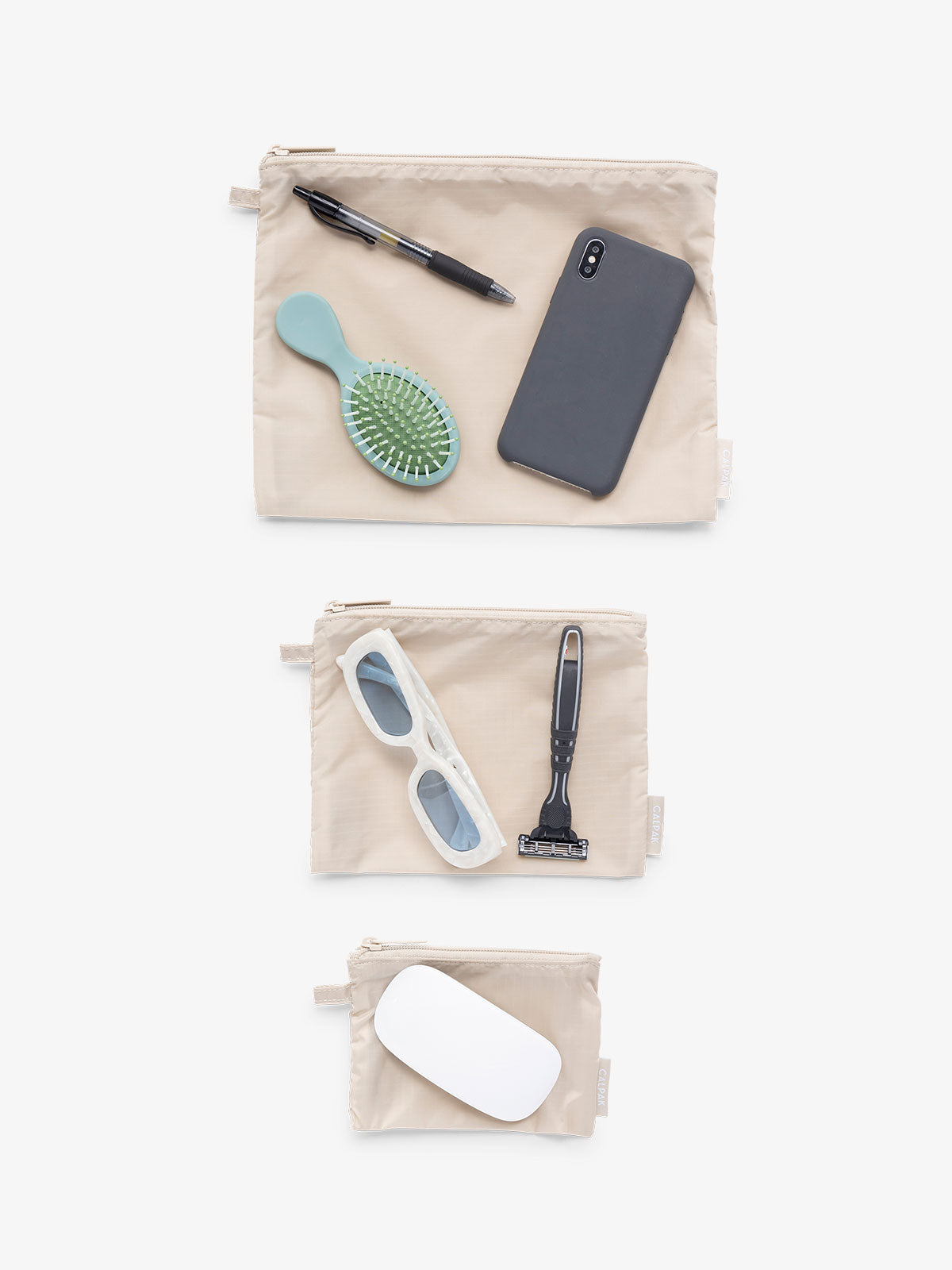 Compakt Zip Pouch Set