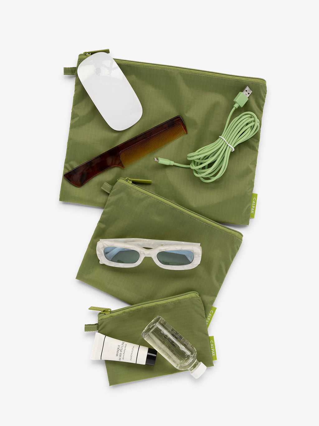 Compakt Zip Pouch Set