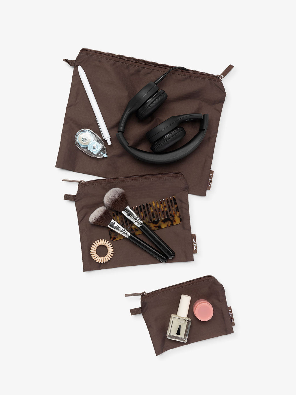 Compakt Zip Pouch Set
