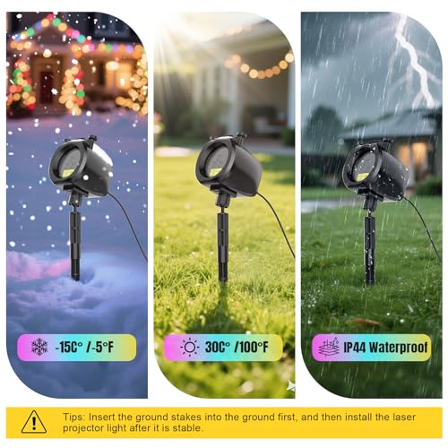 Outdoor Laser Lights Projector with Remote R20832