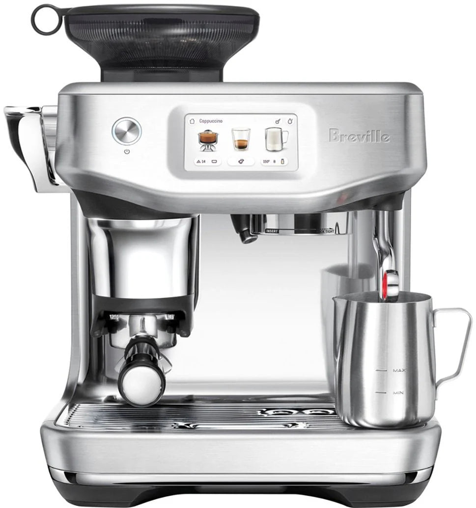 Brushed Stainless Steel Espresso Machine Q71594