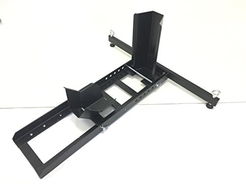 Adjustable Motorcycle Wheel Chock Stand Heavy Duty 1800lb Weight Capacity P837347