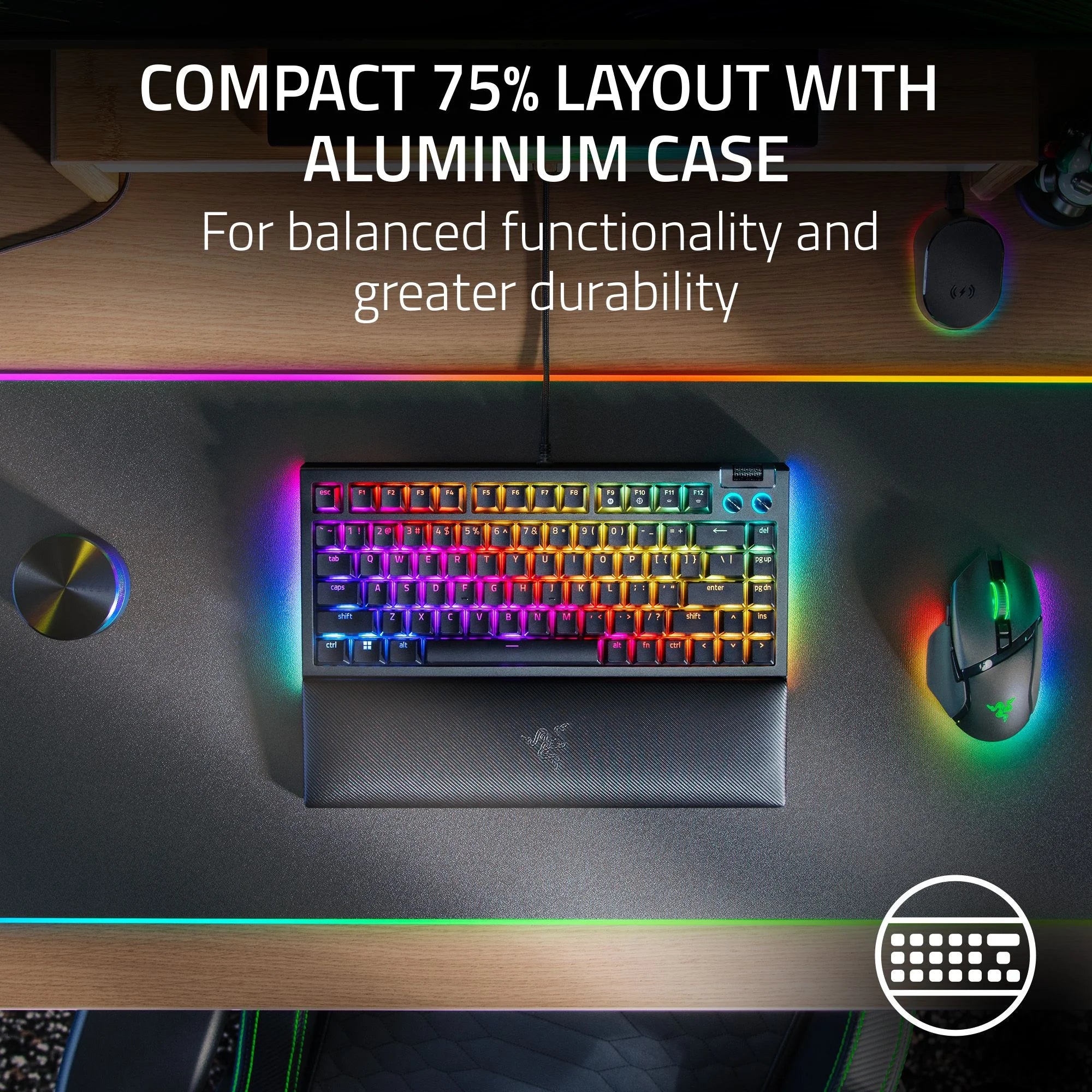 Black Mechanical Gaming Keyboard B1458
