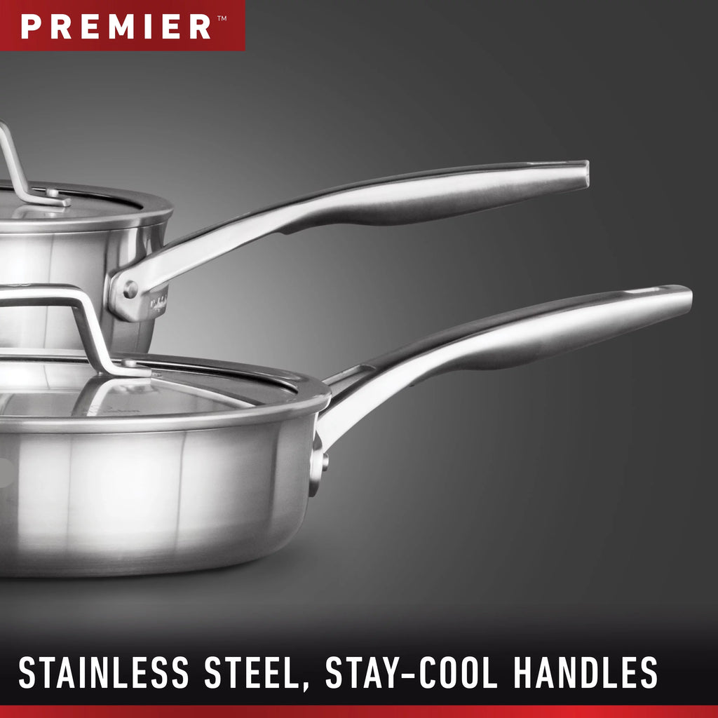 Stainless Steel 1.5-Quart Sauce Pan with Cover C6241