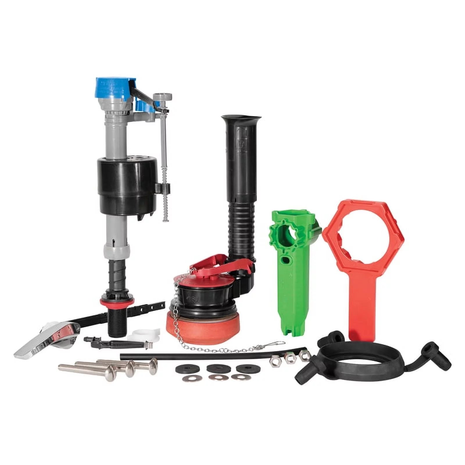 Universal 2" Toilet Repair Kit with Installation Tools, 1-Pack E45684