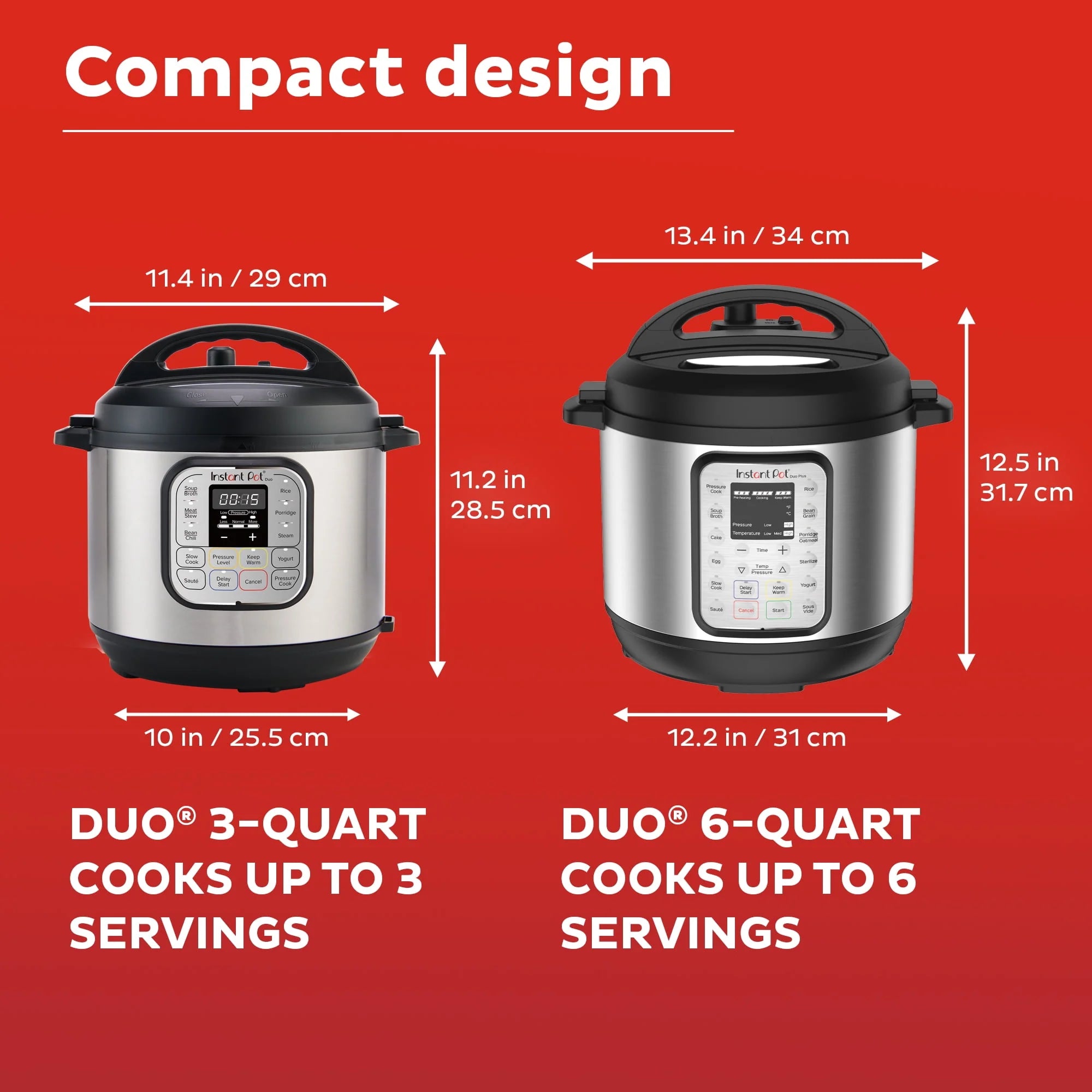 3-Quart Electric Pressure Cooker Q102423