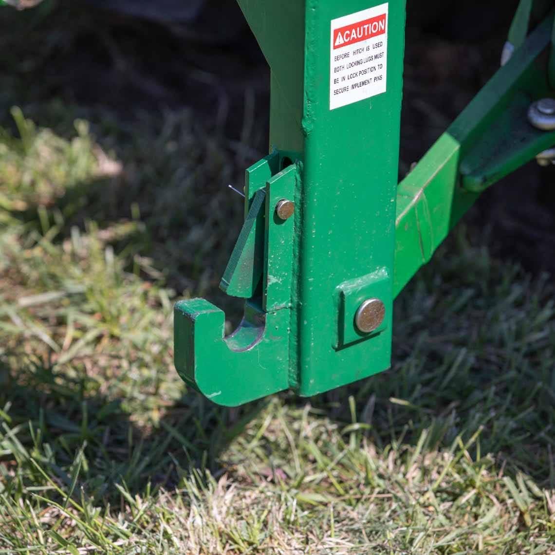Green Steel Quick Hitch Cat 1 and Cat 2 A536153