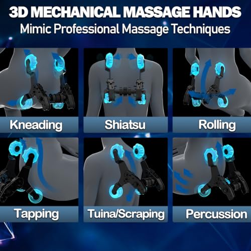 Full Body Zero Gravity SL-Track Shiatsu Massage Chair with Heat Q97052