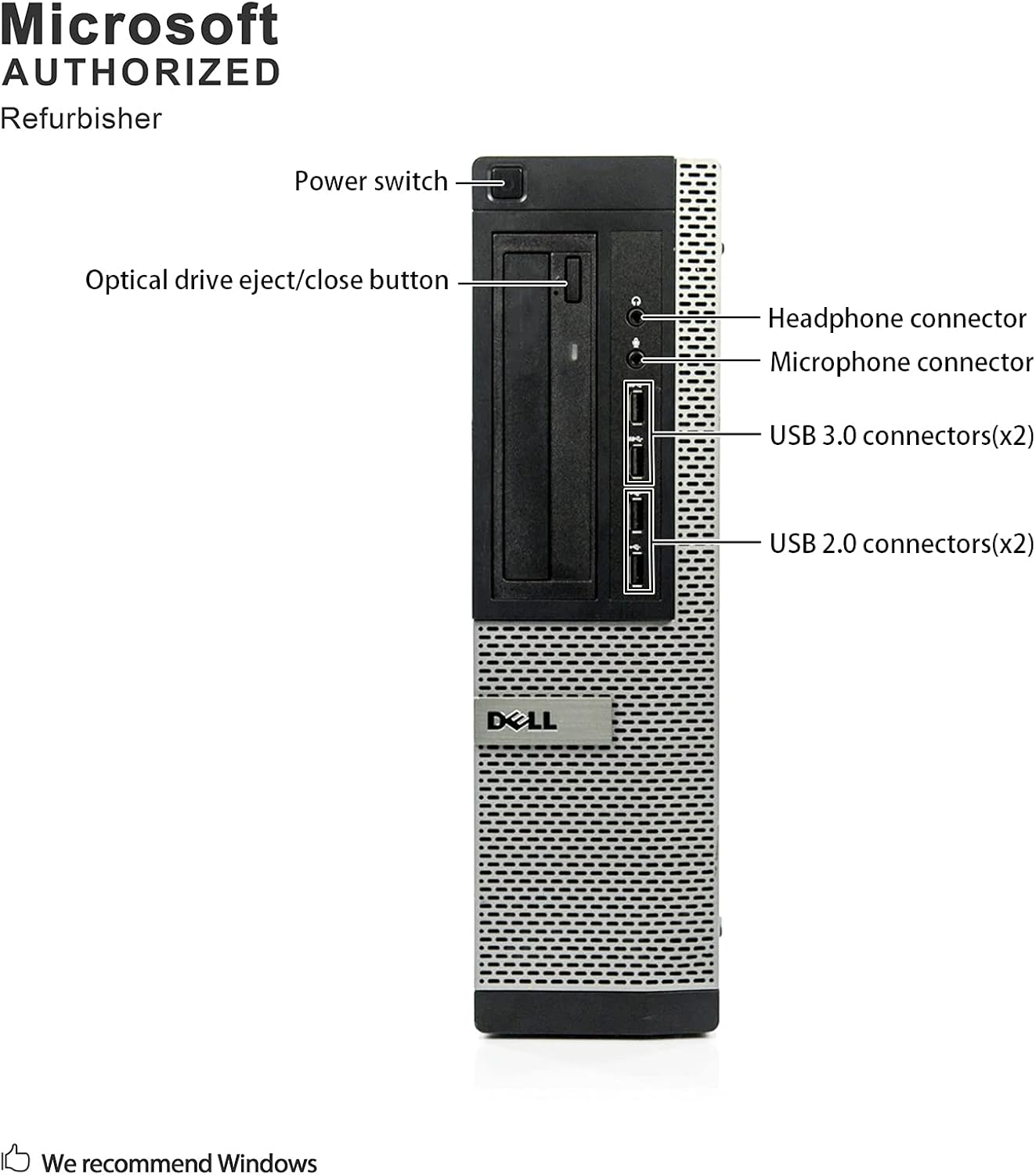 Desktop Computer Intel Quad-Core i7-3770 16GB RAM 1TB HDD Windows 10 Professional O642