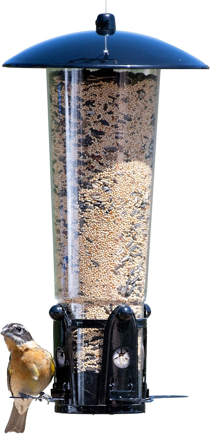 Large Wild Bird Feeder with Flexports, 3LB Seed Capacity Q8537