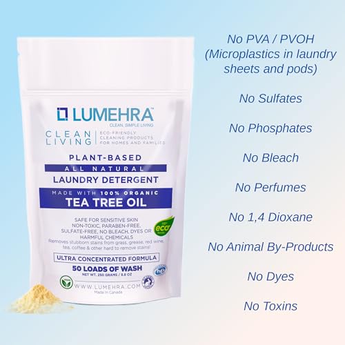 Natural Citrus Laundry Detergent Powder 500g 100 Loads P72598