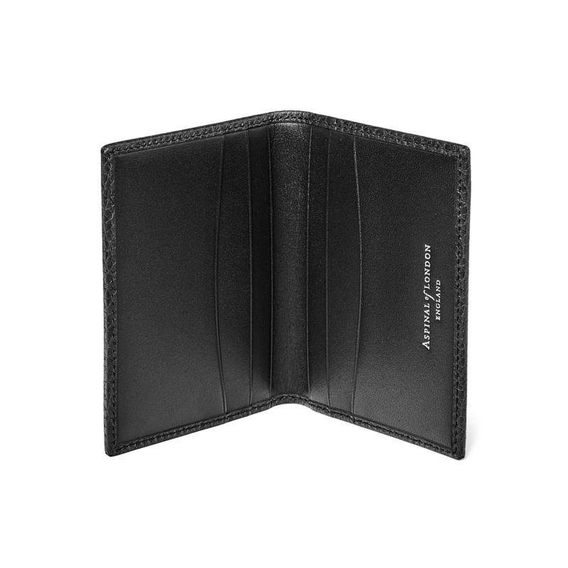 Black Double Fold Credit Card Holder Q86130