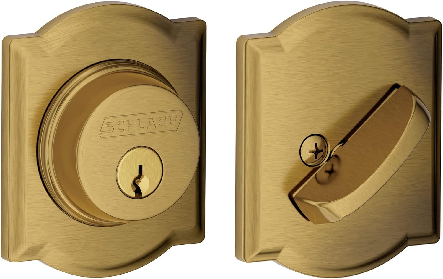 Antique Brass Deadbolt P8903