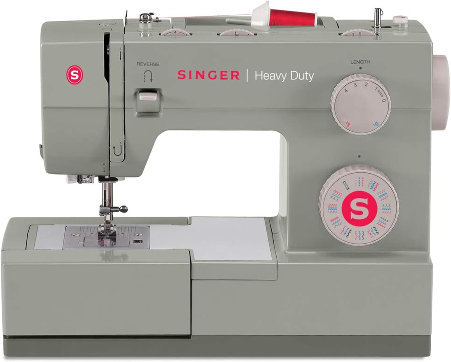 Heavy Duty Sewing Machine with Universal Hard Carrying Case A65039
