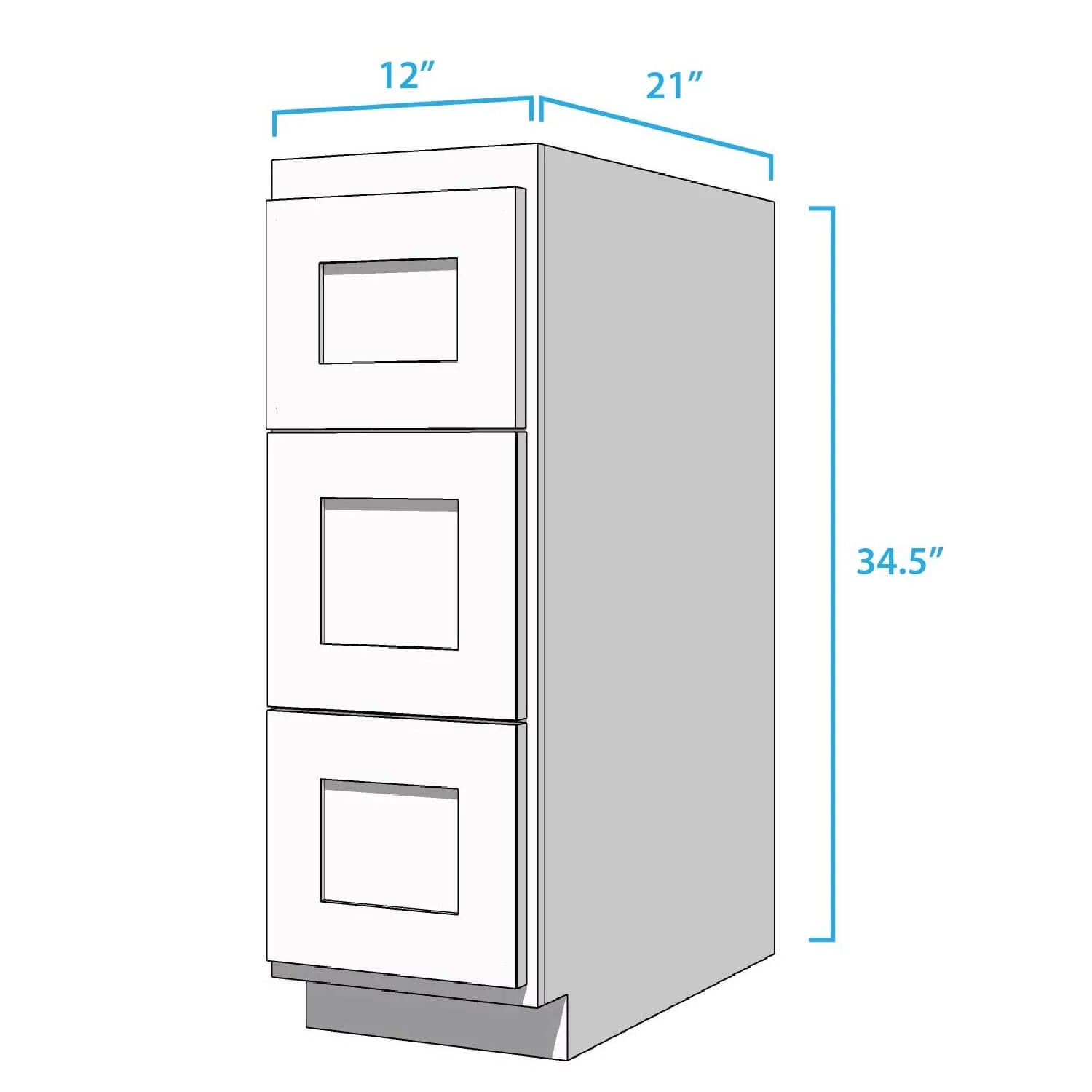 Shaker Vanity Cabinets P13876