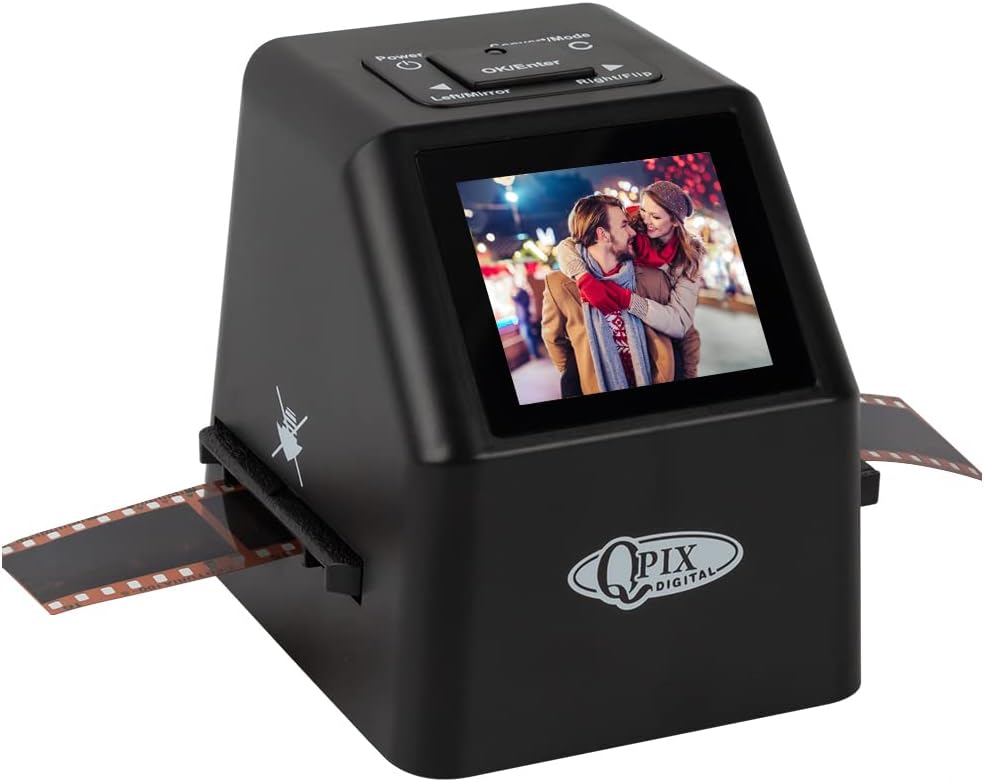 Black 16MP Film Scanner with 2.4 LCD Screen M20414
