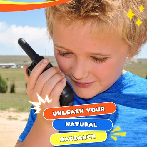 2 Pack Pink Purple Rechargeable Walkie Talkies with USB Charger 6000mAh Battery Flashlight Lanyard Q665