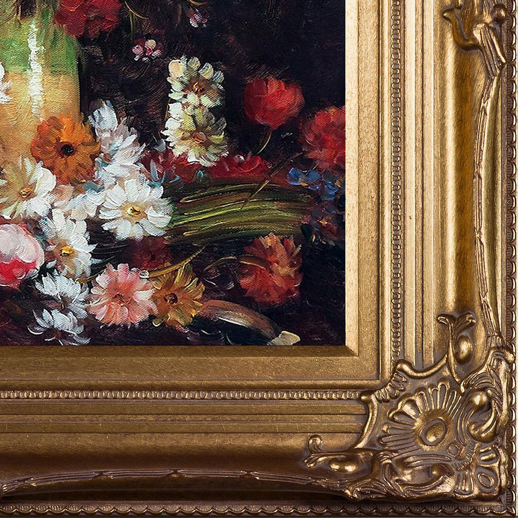Bronze Hand Painted Oil Reproduction L17734