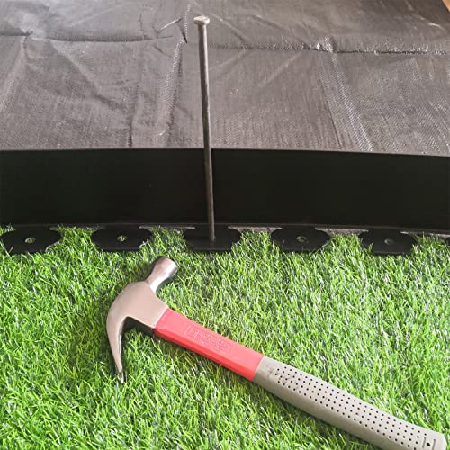 20FT Plastic No Dig Garden Edging with 25 Stakes J81175