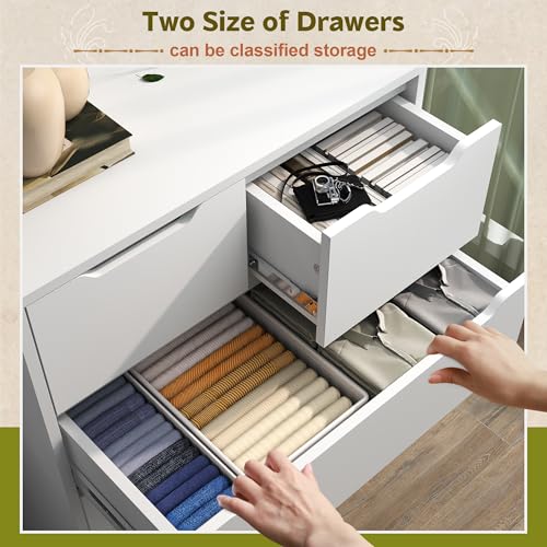 6 Drawer Black Tall Chest of Drawers B253700