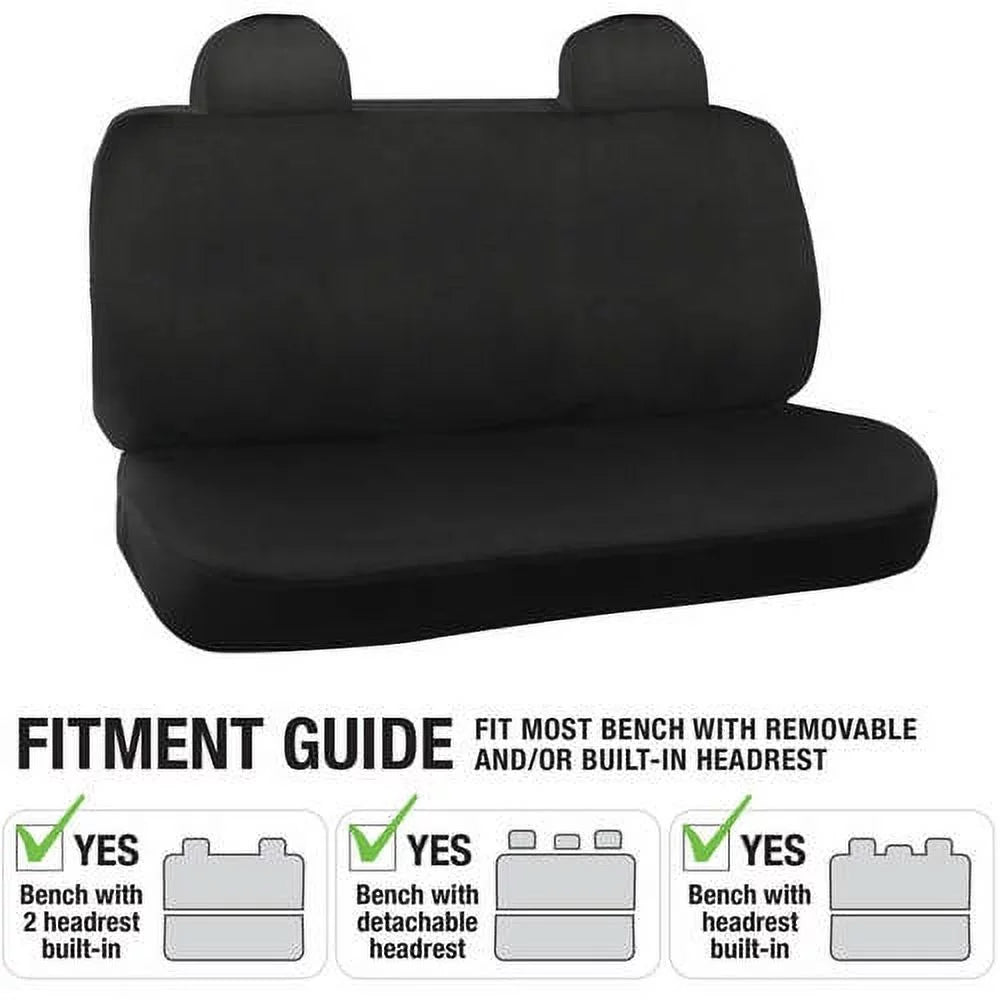 9pc Polyester Cloth Car Seat Covers P410375
