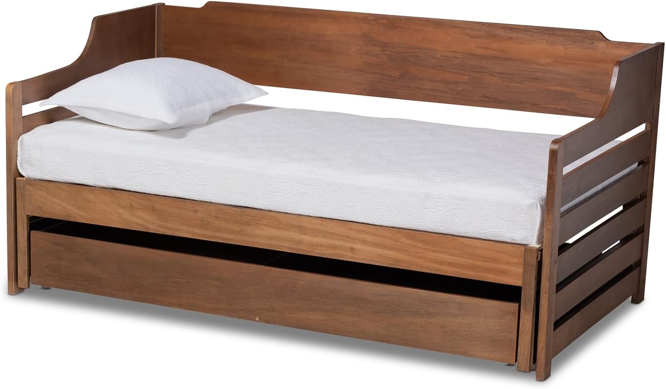 Walnut Expandable Twin Size to King Size Daybed O76444