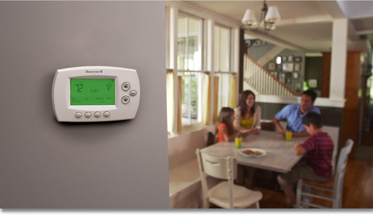 Wi-Fi 7-Day Programmable Thermostat Z7325