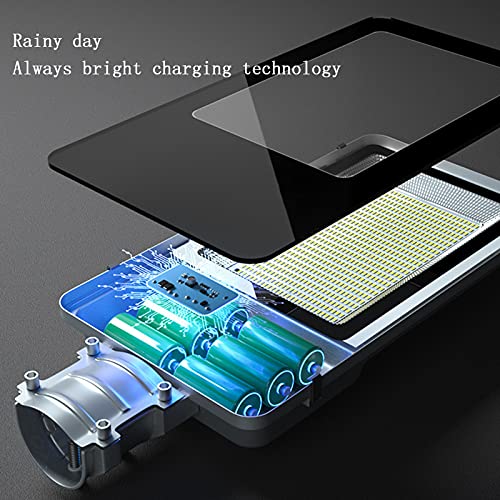 1600W Solar Street Light 80000 Lumens Motion Sensor Waterproof IP65 Security LED Flood Light P93345