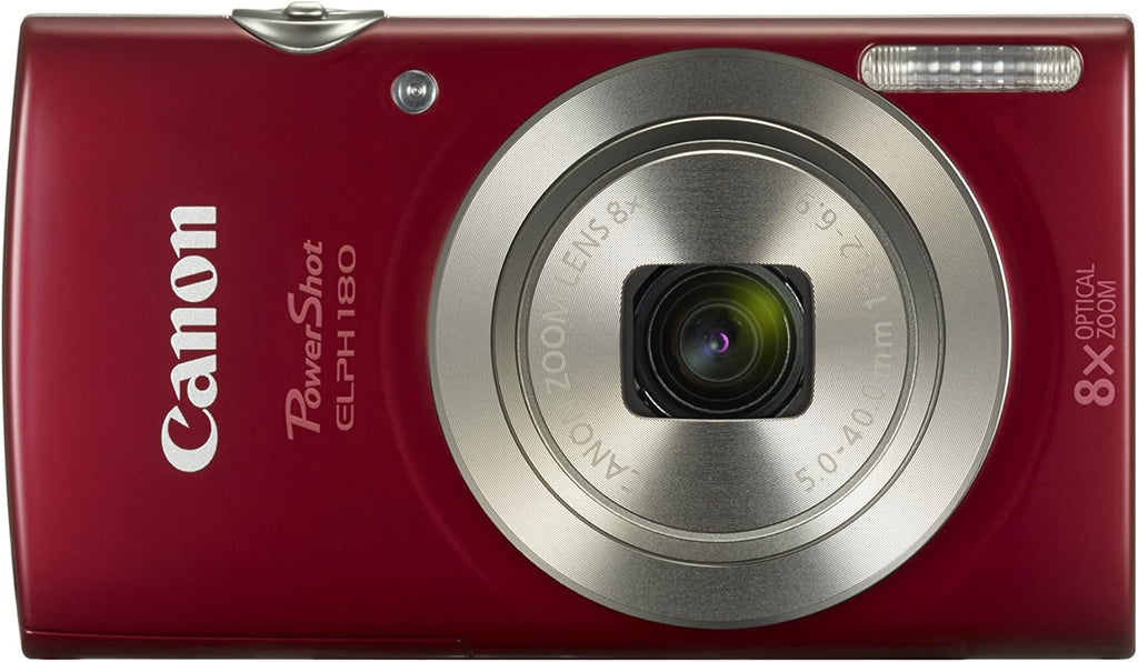 Red Digital Camera with Image Stabilization Q361