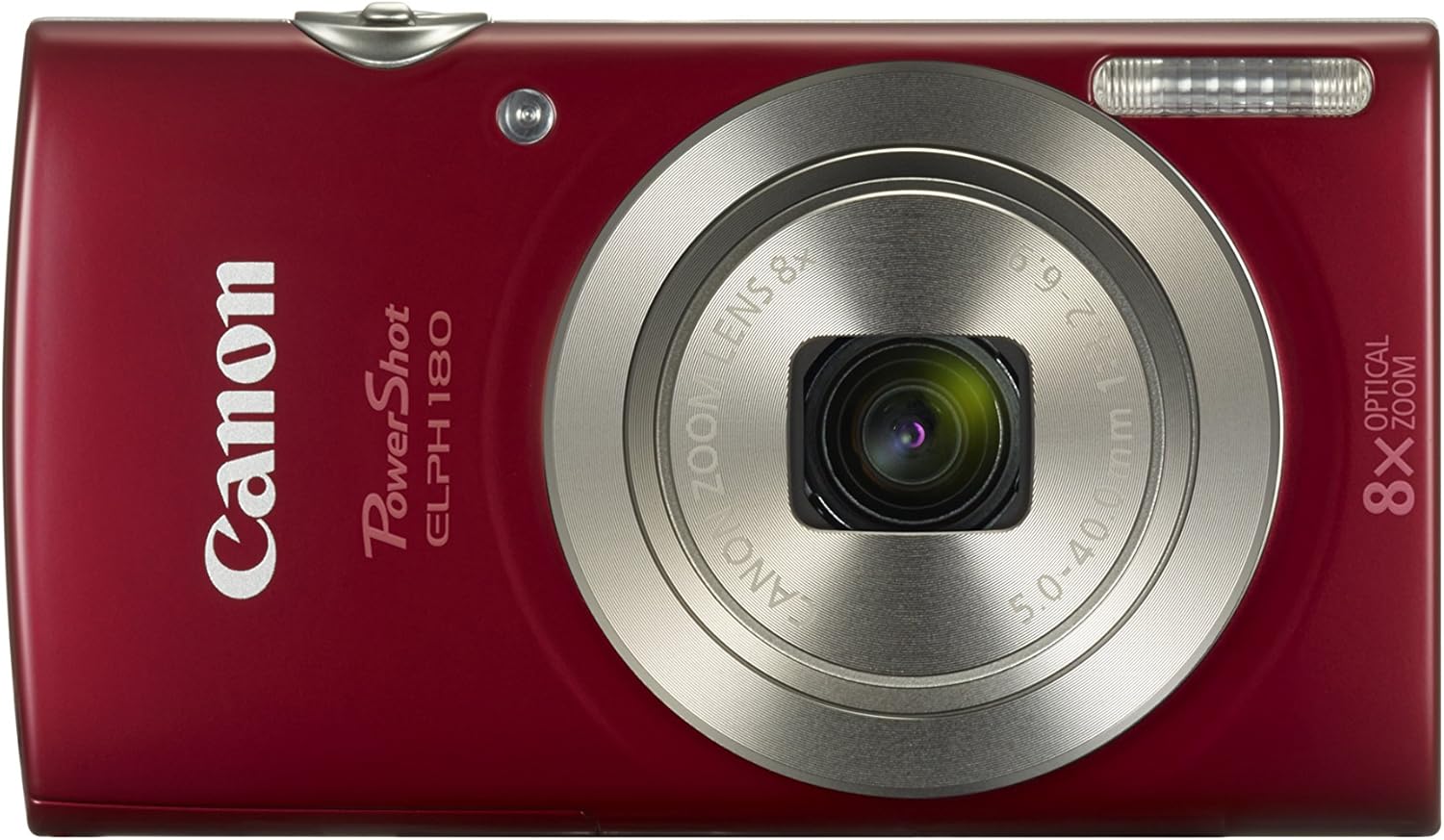 Red Digital Camera with Image Stabilization Q361