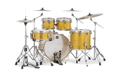 5-Piece Rock Shell Pack with 22" Bass Drum Sunflower Sparkle E6169
