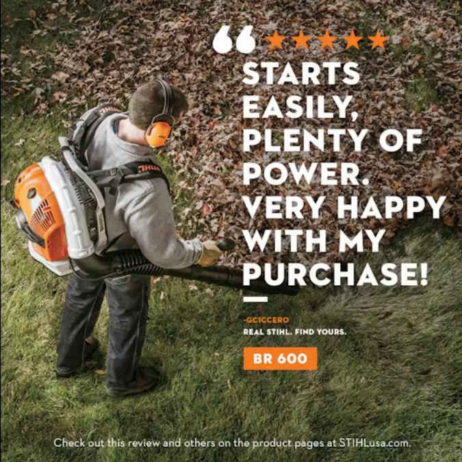 Gas Backpack Leaf Blower U705003