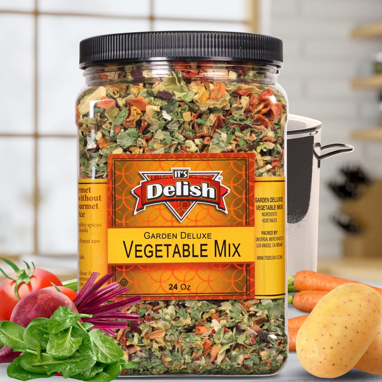 24 OZ Dehydrated Vegetable Soup Mix K925
